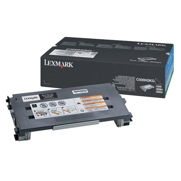 Lexmark C500H2KG Black OEM Toner Cartridge