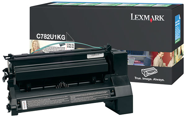 Lexmark C782U4KG Black OEM Toner Cartridge