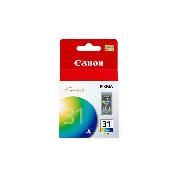 Canon 1900B002 (CL-31) Tri-Color OEM Inkjet Cartridge
