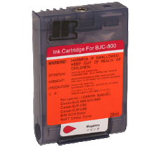 Premium Quality Magenta Inkjet Cartridge compatible with Canon 1011A003 (BJI-643M)