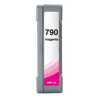 Premium Quality Magenta Low Solvent Inkjet Cartridge compatible with HP CB273A (HP 790)