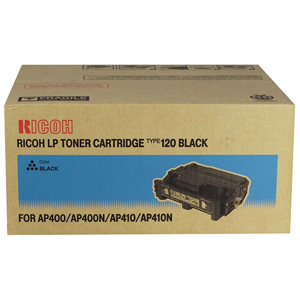 Ricoh 407000 (Type #120) Black OEM Toner Cartridge