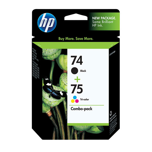 HP CC659FN (HP 74) Black & Color OEM Inkjet Cartridge