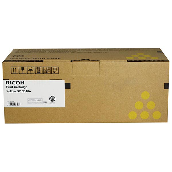 Ricoh 406347 (Type SPC310A) Yellow OEM Toner Cartridge