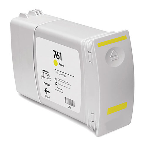 Premium Quality Yellow Ink Cartridge compatible with HP CM992A (HP 761)