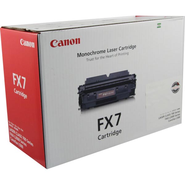 Canon 7621A001AA (FX-7) Black OEM Toner Cartridge