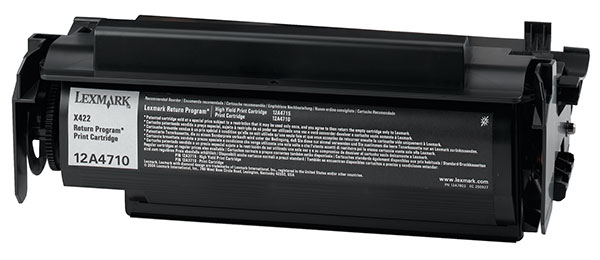 Lexmark 12A4710 Black OEM Toner Cartridge