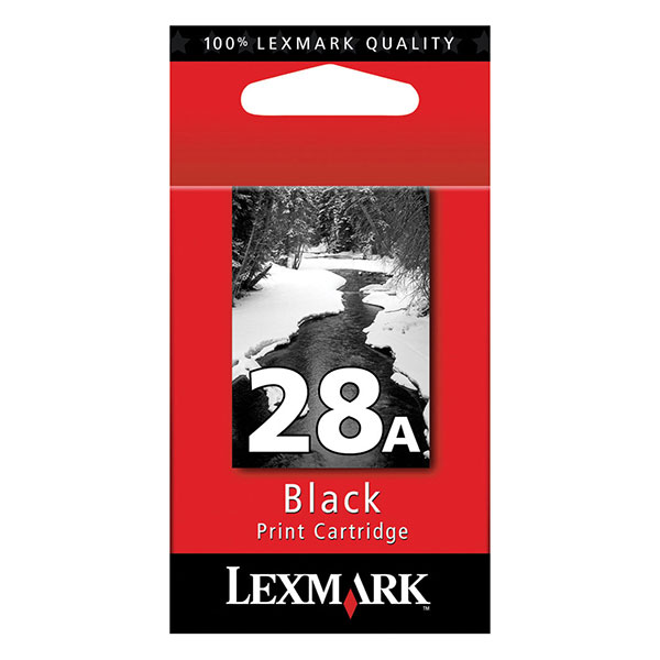 Lexmark 18C1528 (Lexmark #28A) Black OEM Inkjet Cartridge