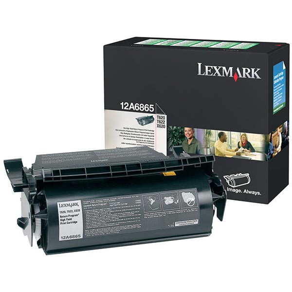 Lexmark 12A9684 Black OEM Toner Cartridge