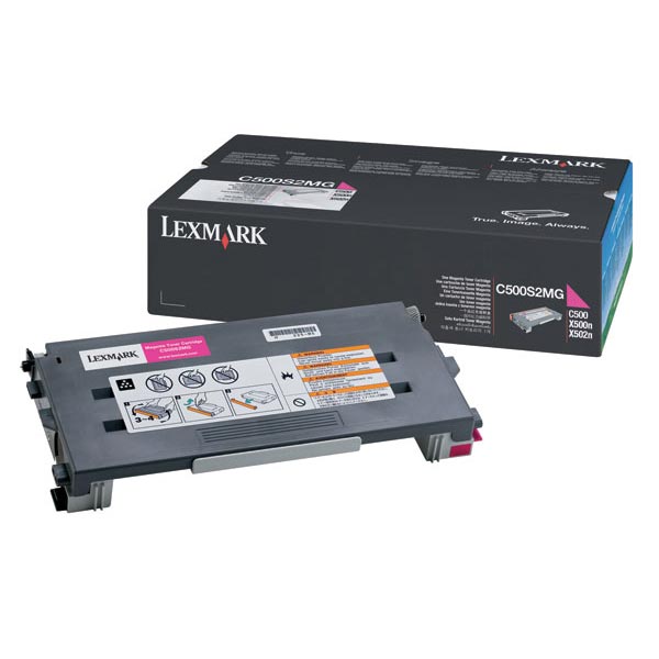 Lexmark C500S2MG Magenta OEM Laser Toner Cartridge