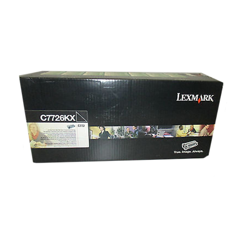 Lexmark C7726KX Black OEM Toner Cartridge