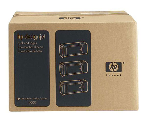 HP C5095A (HP 90) Black OEM Inkjet Cartridge (3 pk)