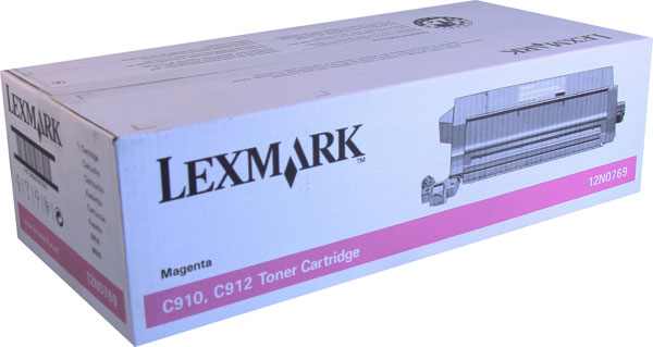 Lexmark 12N0769 Magenta OEM Toner Cartridge