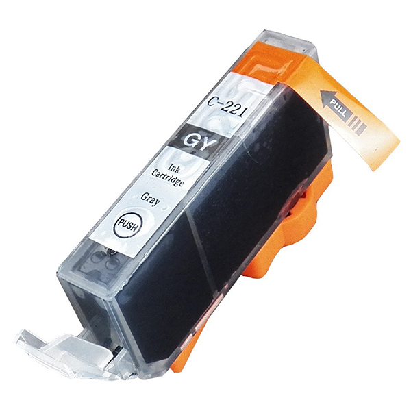 Premium Quality Grey Inkjet Cartridge compatible with Canon 2950B001 (CLI-221G)