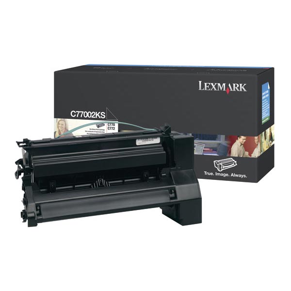 Lexmark C7702KS Black OEM Print Cartridge