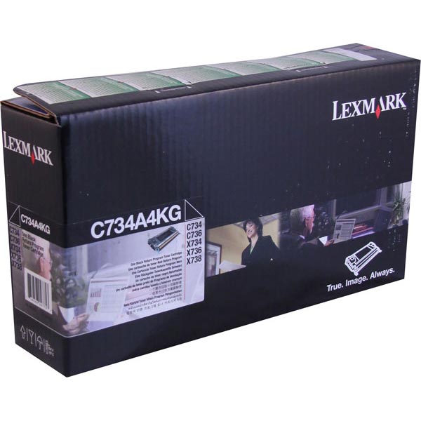 Lexmark C734A4K Black OEM Toner Cartridge