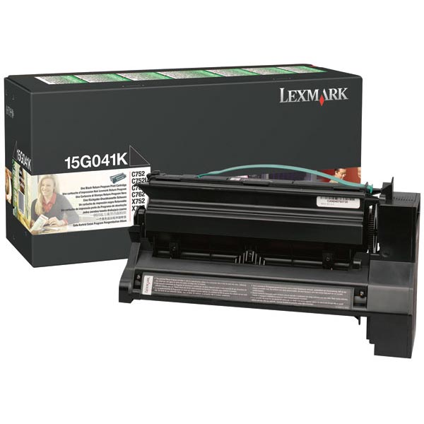 Lexmark 15G041K Black OEM Print Cartridge