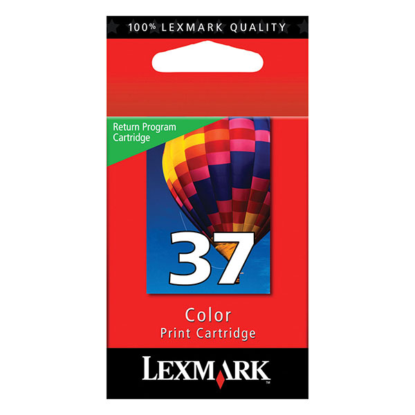 Lexmark 18C2140 (Lexmark #37) Tri-Color OEM Inkjet Cartridge