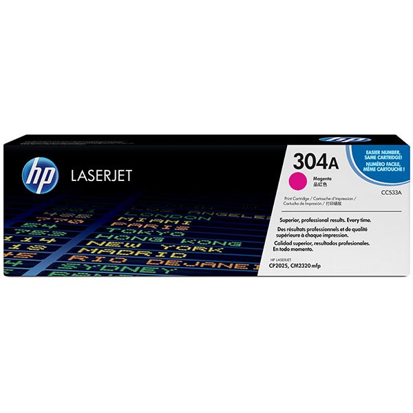 HP CC533AG (HP 304A) Magenta OEM ColorSphere Print Cartridge