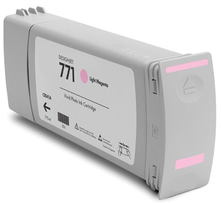 Premium Quality Light Magenta Ink Cartridge compatible with HP CE041A (HP 771)
