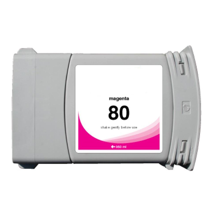 Premium Quality Magenta Inkjet Cartridge compatible with HP C4847A (HP 80XL)