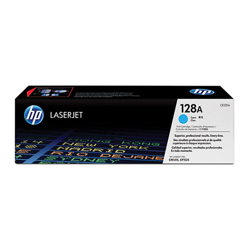 HP CE321AG (HP 128A) Cyan OEM Smart Print Cartridge