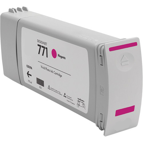 Premium Quality Magenta Ink Cartridge compatible with HP CE039A (HP 771)