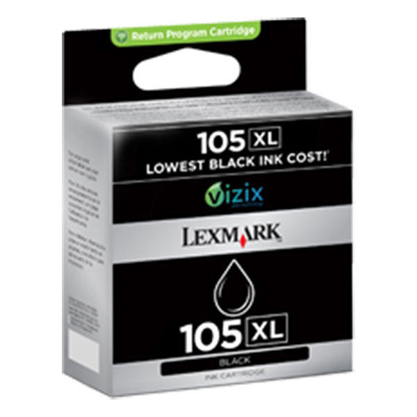 Lexmark 14N0822 (Lexmark #105XL) Black OEM Ink Cartridge