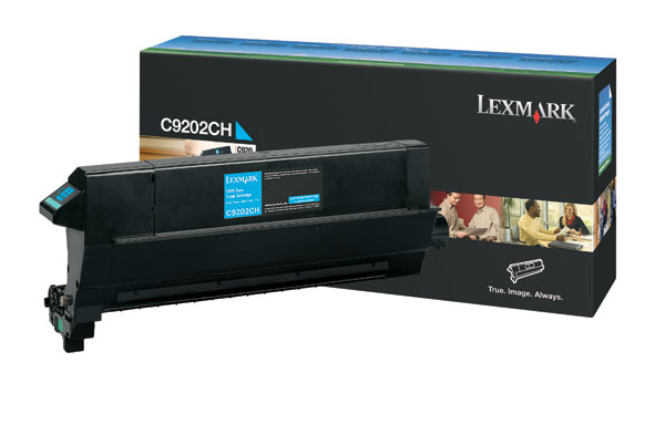 Lexmark C9202CH Cyan OEM Toner Cartridge