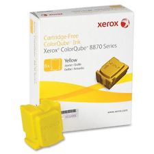 Xerox 016-1758-00 yellow, black OEM Solid Ink Sticks (2 yellow, 1 black)