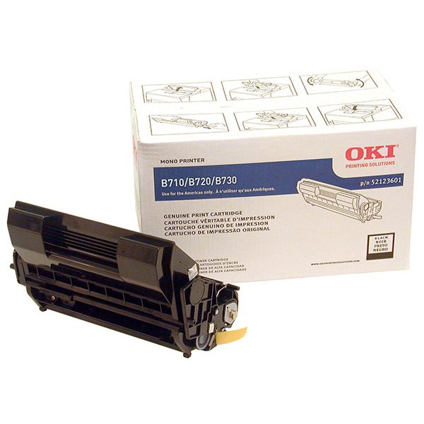 Okidata 52123601 Black OEM Print Cartridge