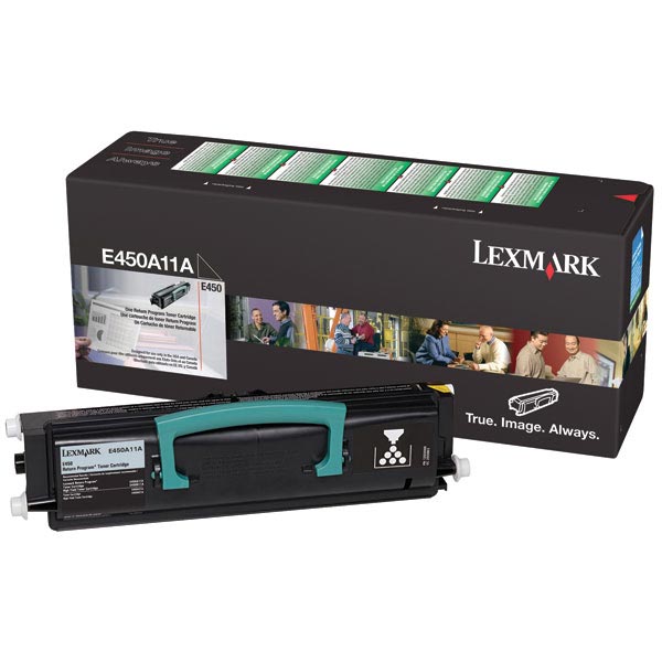 Lexmark E450A11A Black OEM High Yield Toner Printer Cartridge