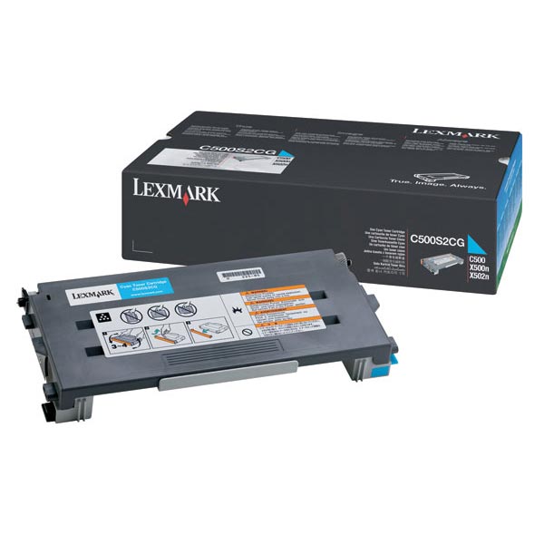 Lexmark C500S2CG Cyan OEM Laser Toner Cartridge