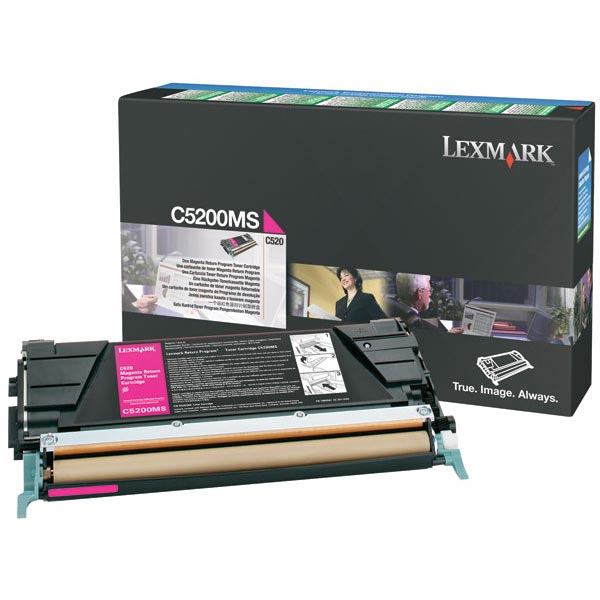 Lexmark C5200MS Magenta OEM Toner Cartridge
