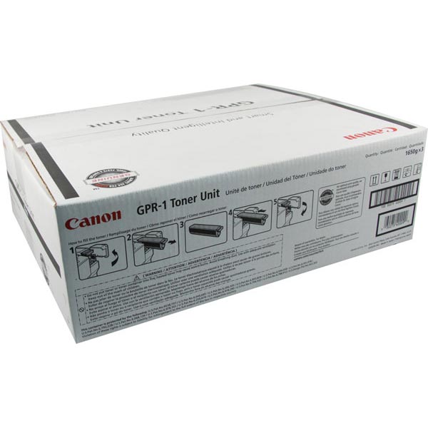 Canon 1390A003AA (GPR-1) Black OEM Copier Toner