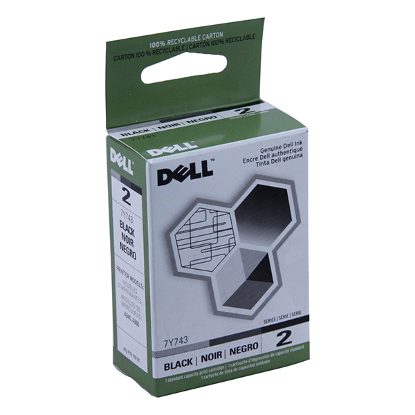 Dell 7Y743 (X0502) Black OEM Inkjet Cartridge