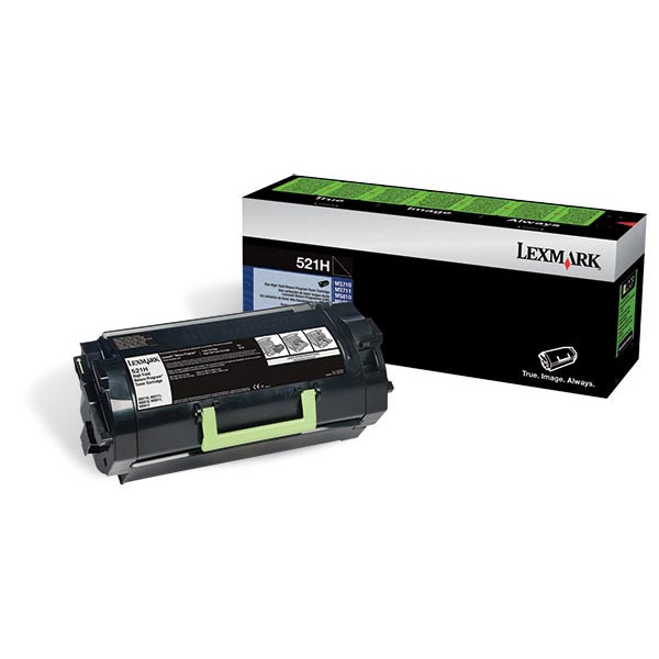 Lexmark 52D1H00 (Lexmark #521H) Black OEM Toner Cartridge