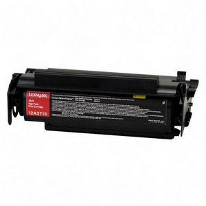 Lexmark 12A3715 Black OEM Laser Toner Cartridge
