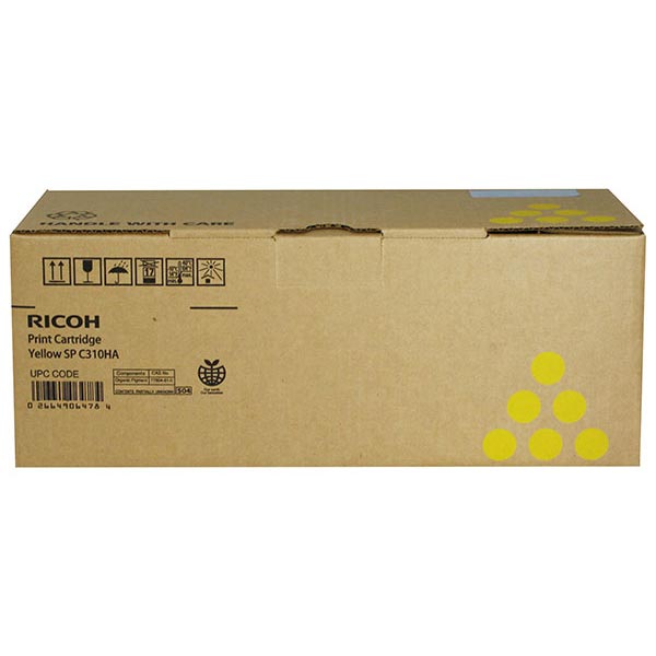 Ricoh 406478 (Type SPC310HA) Yellow OEM Toner Cartridge