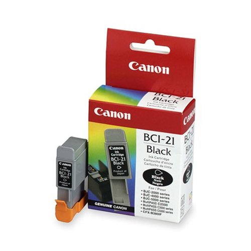 Canon 0954A003 (BCI-21B) Black OEM Inkjet Cartridge