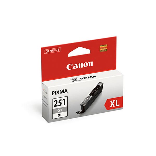 Canon 6452B001 (CLI-251XL) Gray OEM Inkjet Cartridge