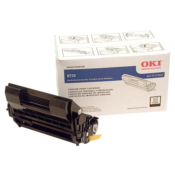 Okidata 52123603 Black OEM Print Cartridge