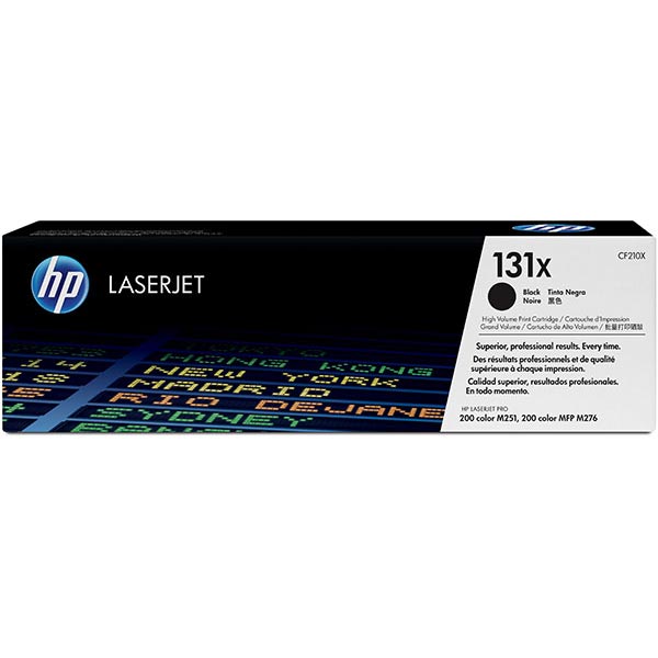 HP CF210X (HP 131X) Black OEM Laser Toner Cartridge