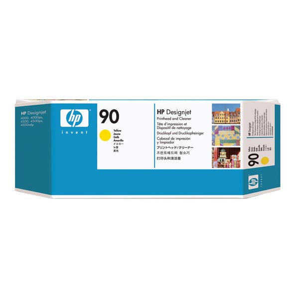 HP C5057A (HP 90) Yellow OEM Printhead / Cleaner