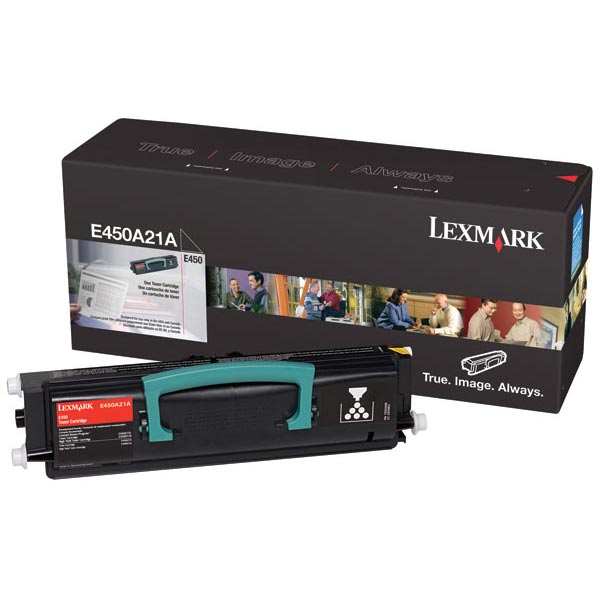 Lexmark E450A21A Black OEM Toner Printer Cartridge