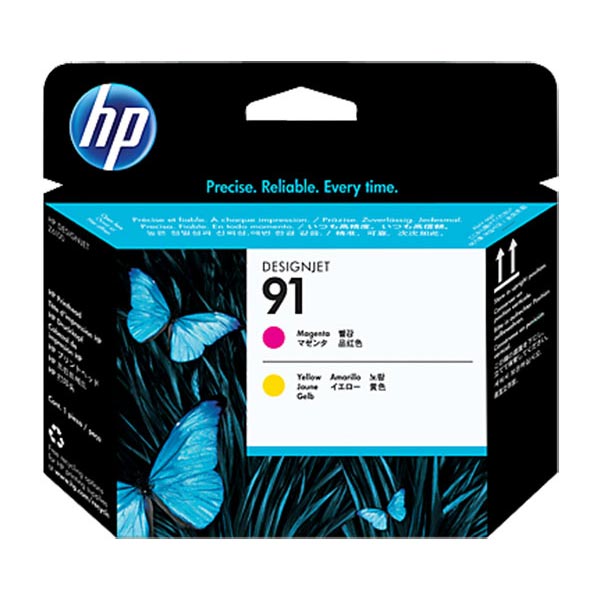 HP C9461A (HP 91) Magenta, Yellow OEM Printhead Inkjet Cartridge
