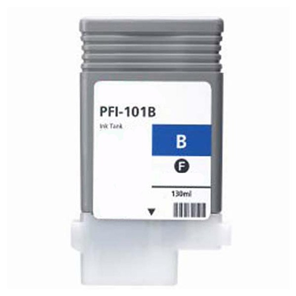 Premium Quality Blue Inkjet Cartridge compatible with Canon 0891B001AA (PFI-101BL)