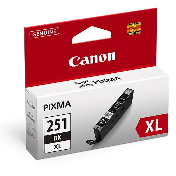 Canon 6448B001 (CLI-251XL) Black OEM Inkjet Cartridge
