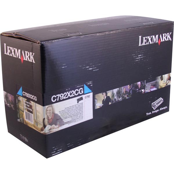 Lexmark C792X2CG Cyan OEM Toner