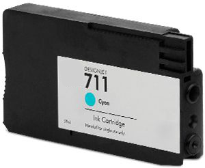 Premium Quality Cyan Inkjet Cartridge compatible with HP CZ130A (HP 711A)